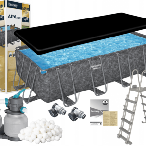 בריכה BESTWAY אולטרה, מידות 549×274×132, סדרת APX 365 דגם 561KA, דגם חדש 2025.