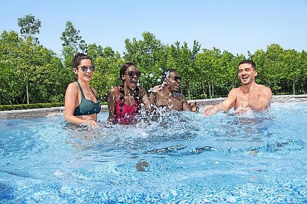 בריכה BESTWAY בסט וואי אובלית 488X305X107 ס"מ דגם 56946 – תמונה 4