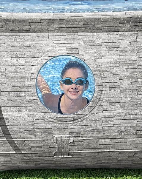 בריכה BESTWAY בסט וואי אובלית 488X305X107 ס"מ דגם 56946 – תמונה 3